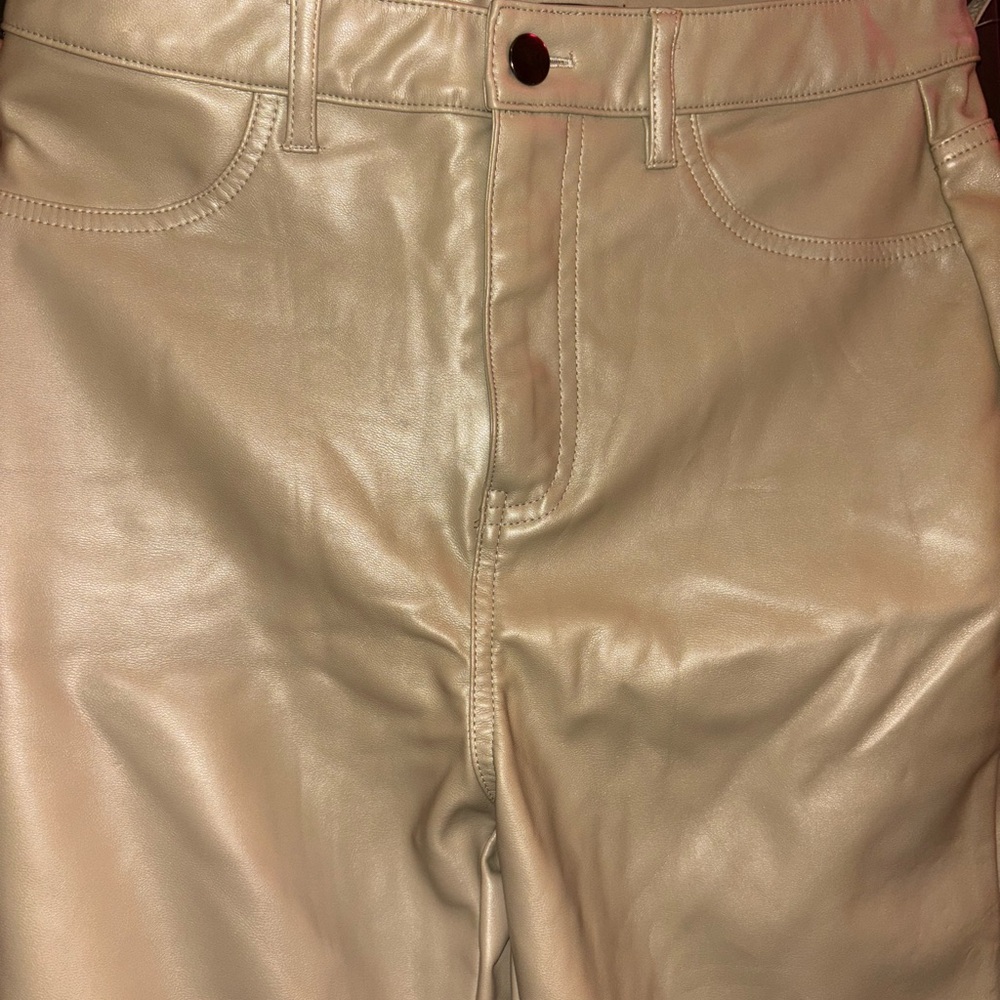 Faux Leather Pants